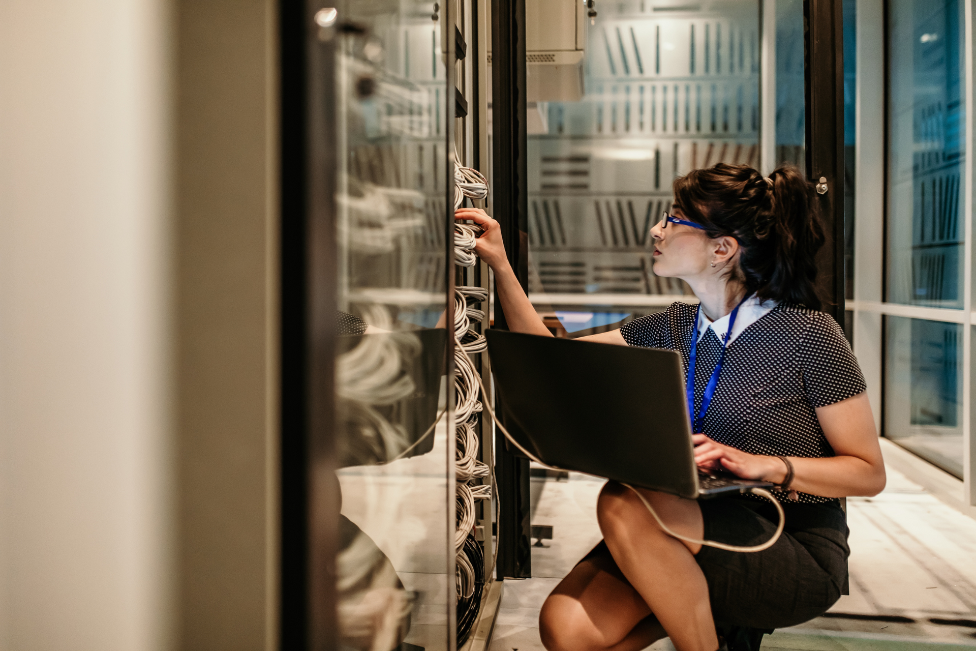 An IT expert from ER Tech Pros double-checks a practice’s healthcare IT infrastructure to identify potential issues.
