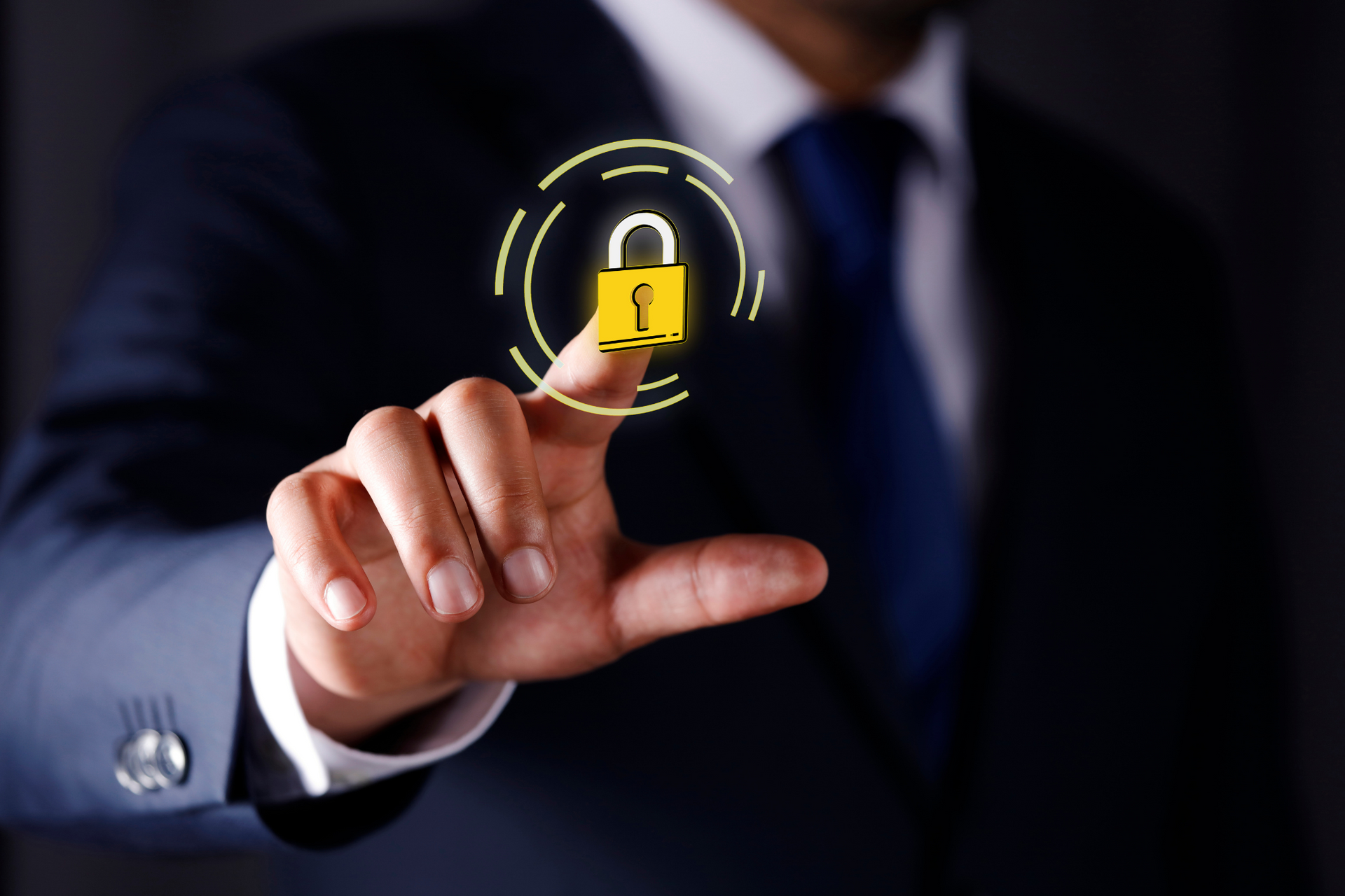An expert from ER Tech Pros implements cybersecurity services to ensure your data and organization remain safe and secure.