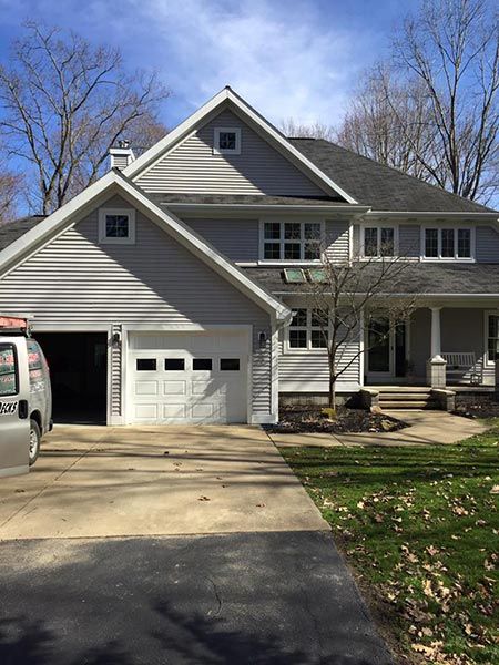 Front view of beautiful house — Power Washing Services in New Galilee, PA