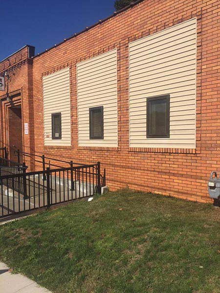 Brick wall — Power Washing Services in New Galilee, PA