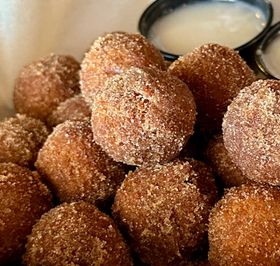 Enjoy Fresh Donut Holes At The Deuce Pub & Pit In Columbia, MO.