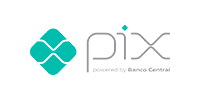 O logotipo pix é desenvolvido pelo banco central.