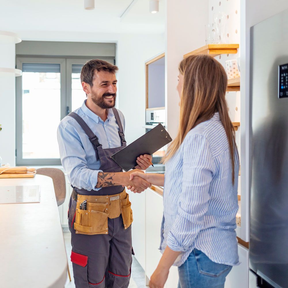 Plumber Meeting the Client — South Bend, IN — Kimble's Plumbing