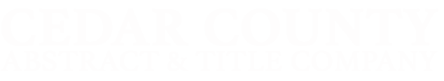 Cedar County Abstract & Title Co