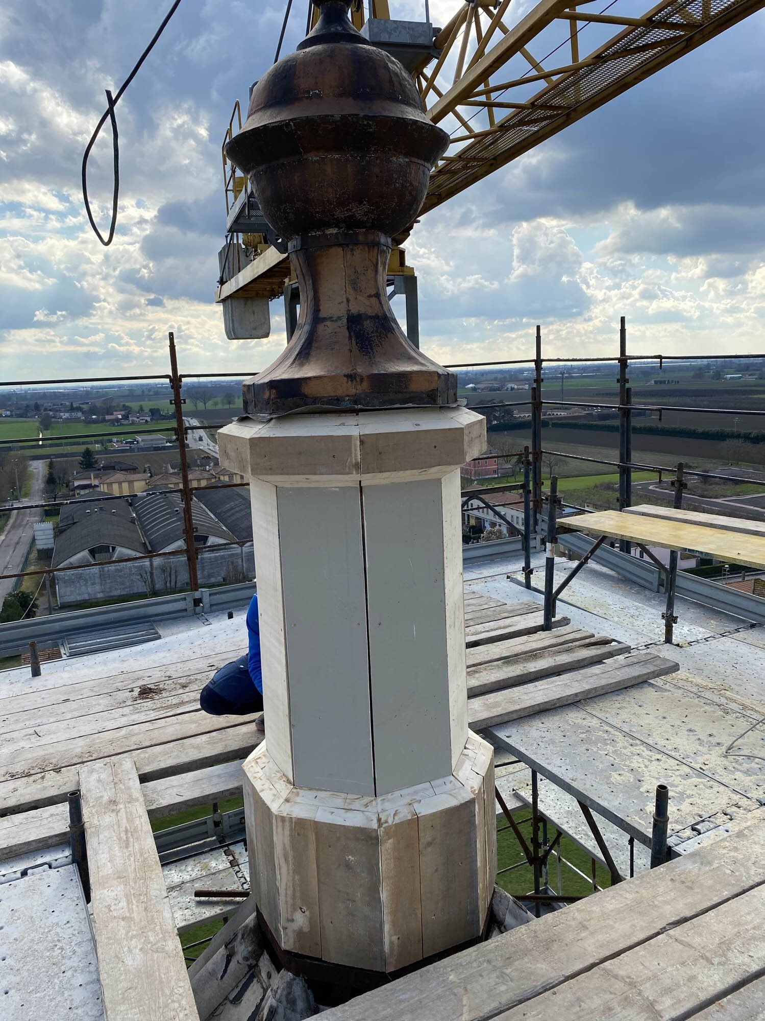 campanile pre rivestimento