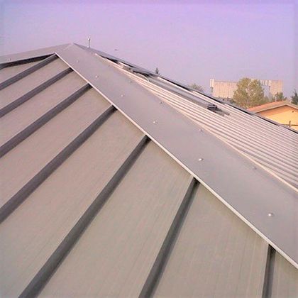 particolare copertura tetto 