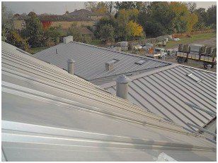 tetti visti dall'alto