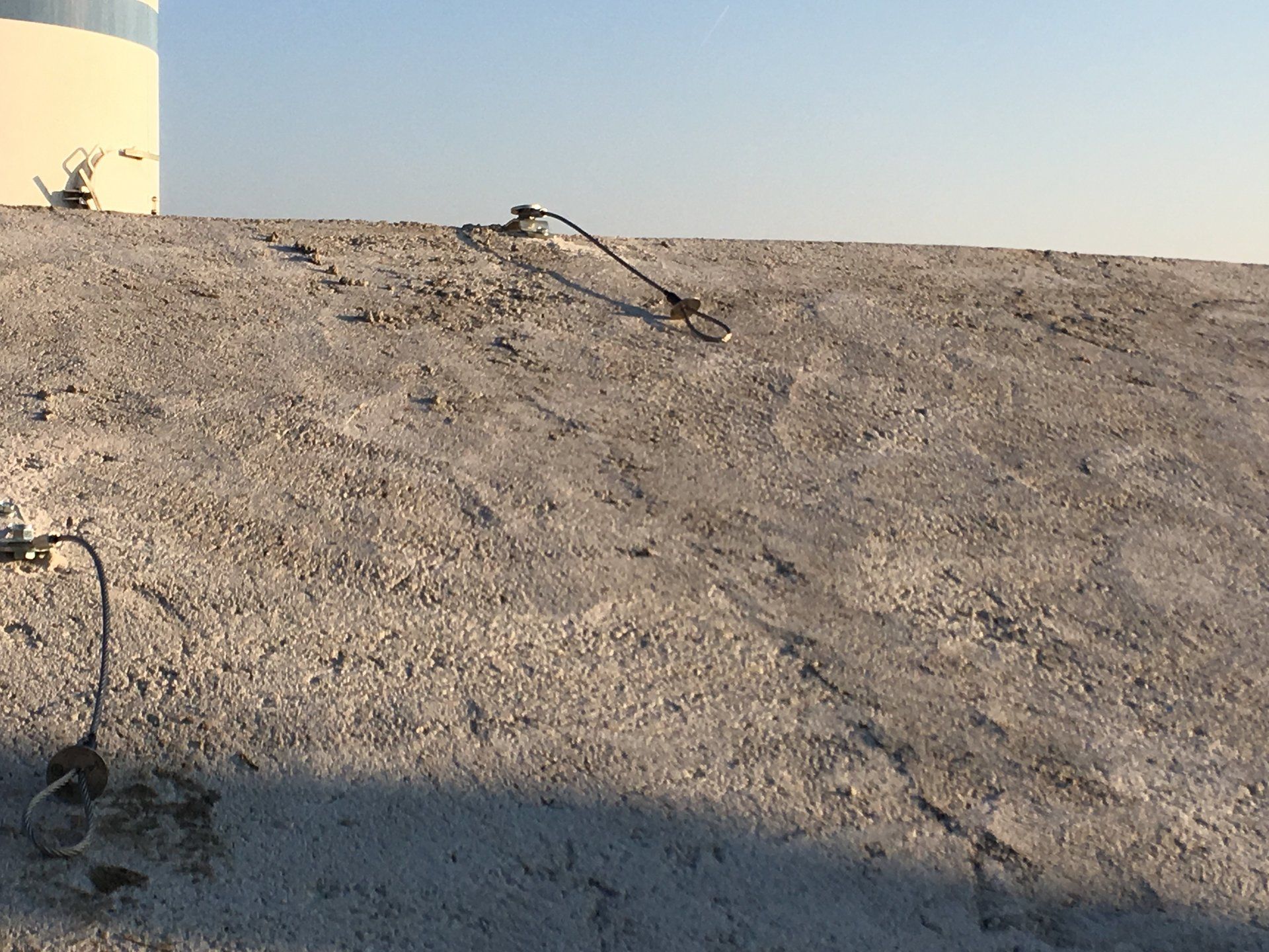 Linea vita su cemento