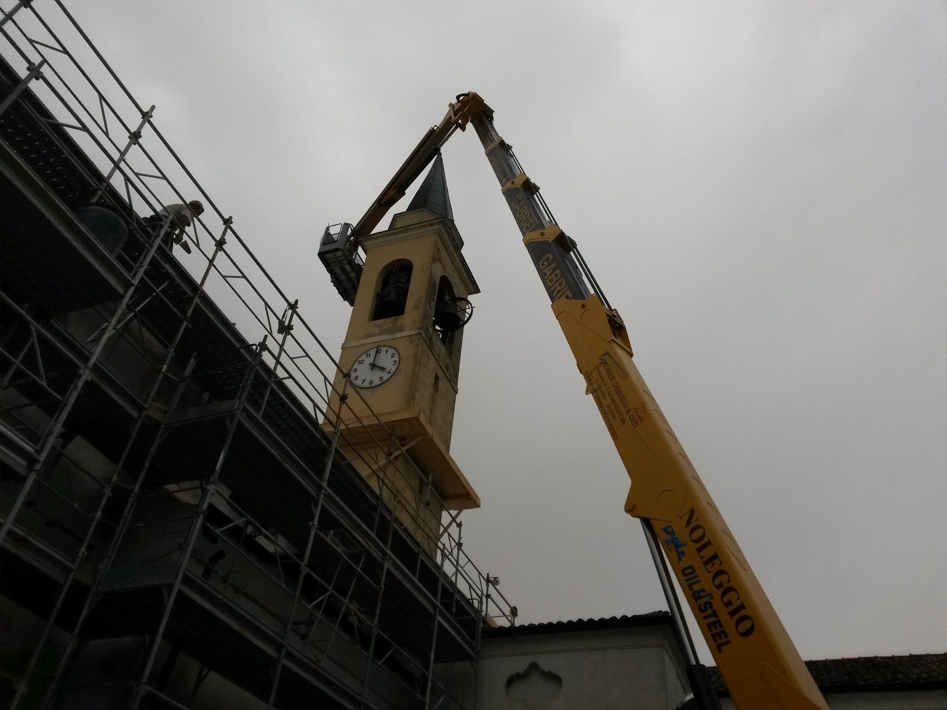 Piattaforma altezza massima 56 mt