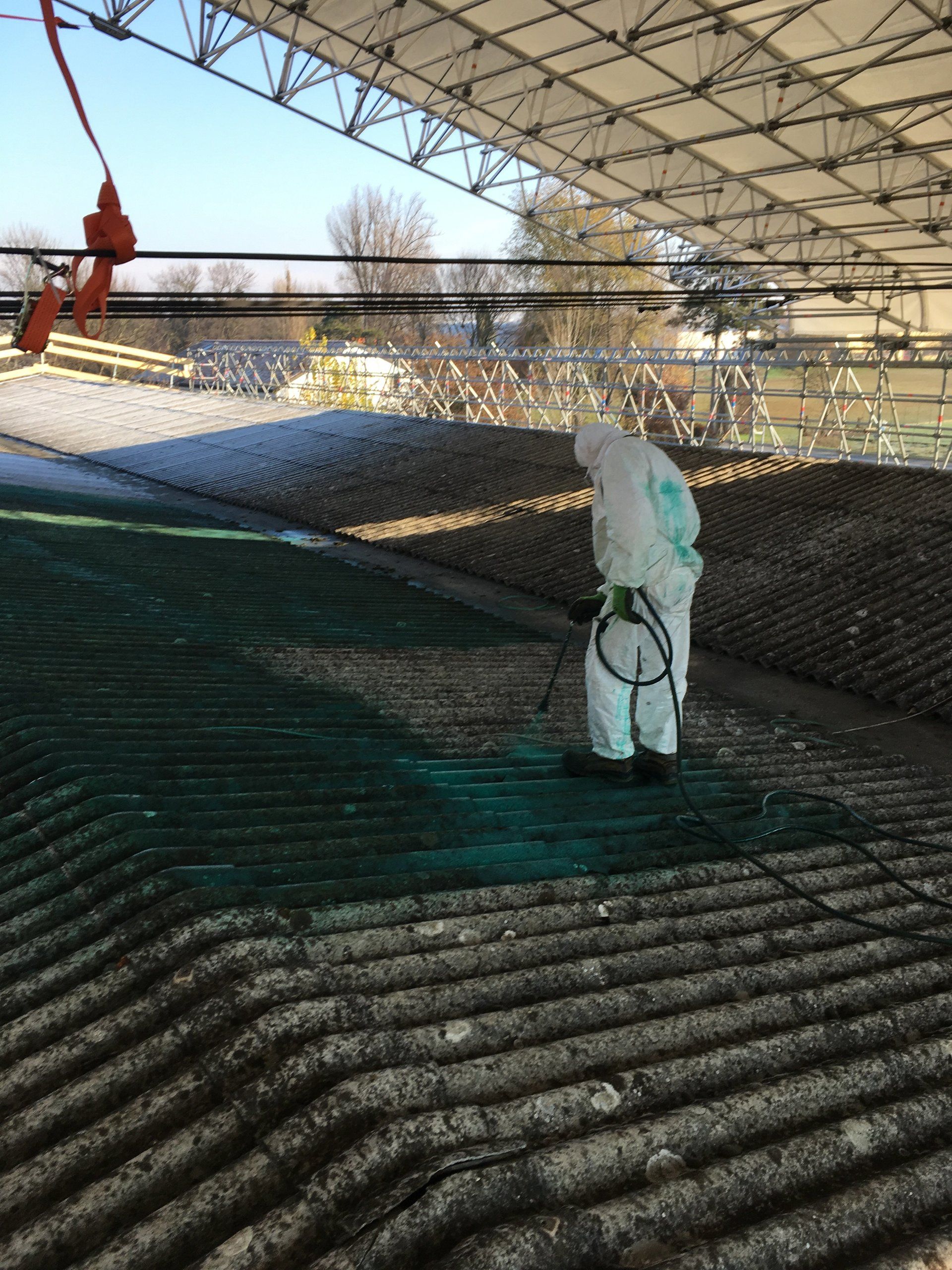 verniciatura amianto