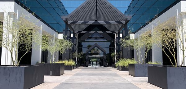 Entrance to building at 5090 N. 40th St.