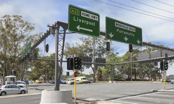 Liverpool traffic junction