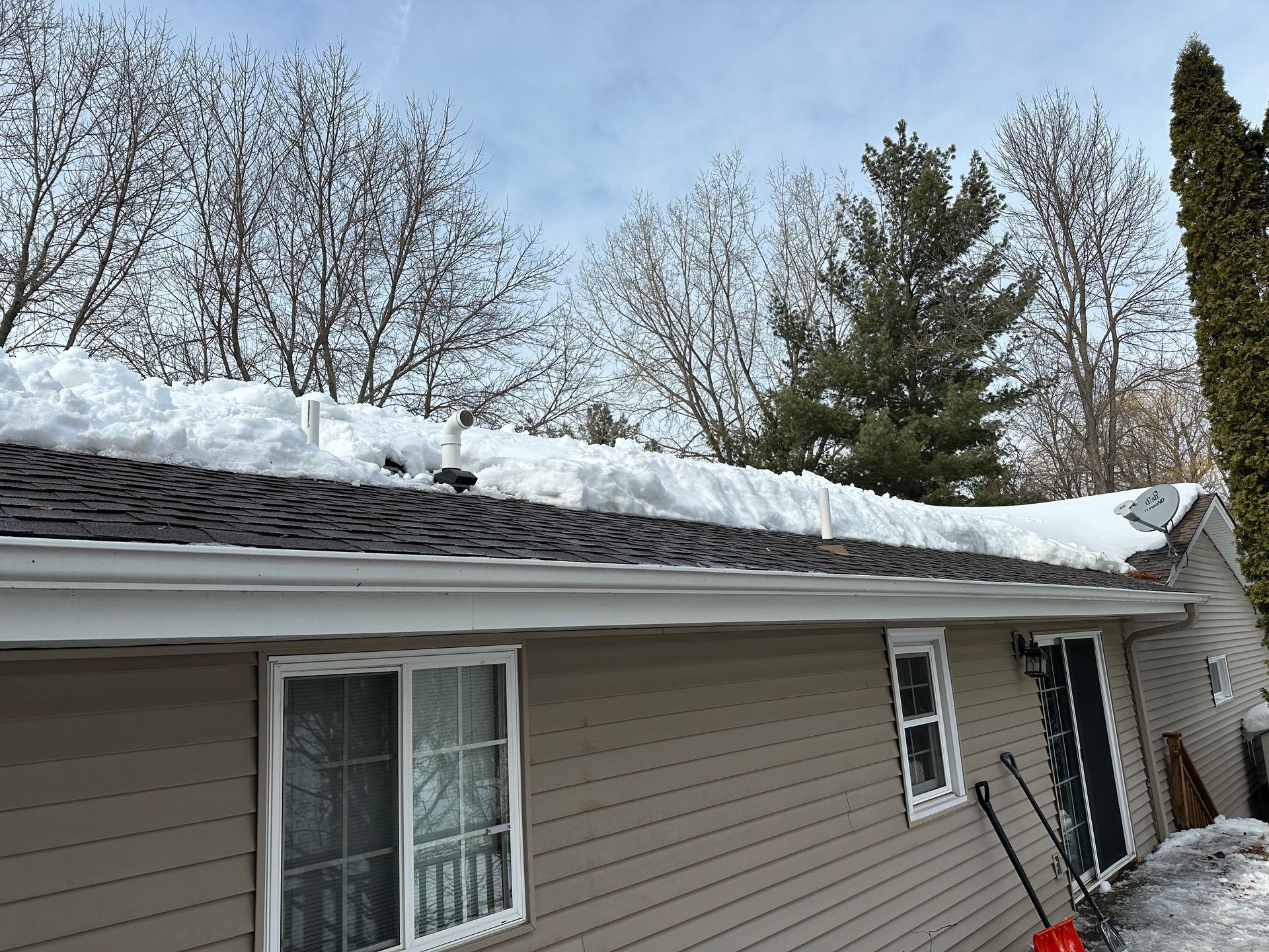After Roof Snow Clearing — Minneapolis, MN – Corbin Home Services