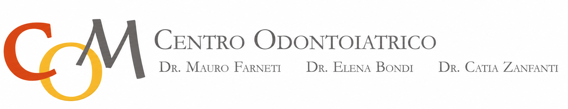 Logo del Centro odontológico con lettere 