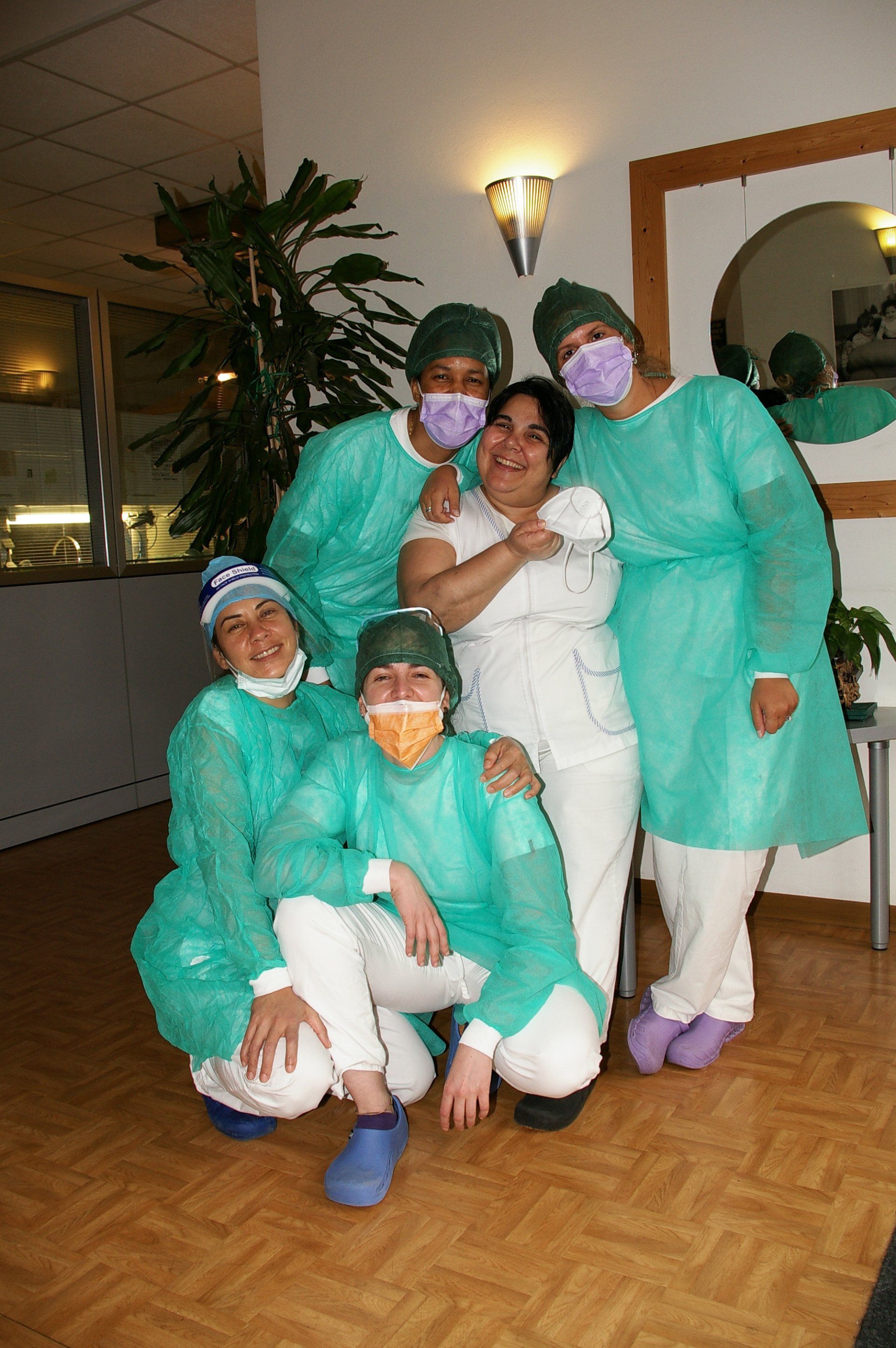 il nostro staff al tempo del Covid