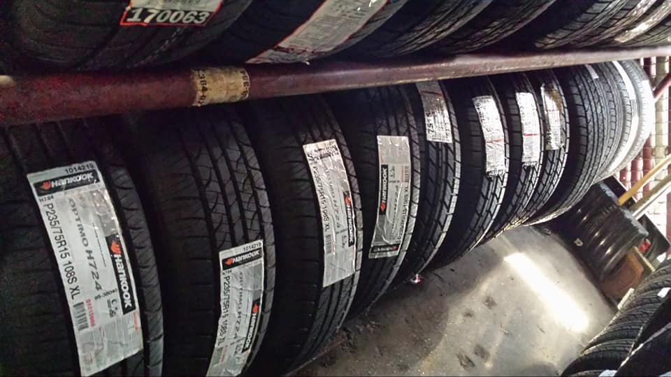 Extra Tires — Side View Of New Stock Tires In Milwaukee, WI