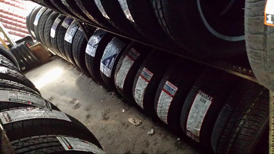 Original TIres — Top View Of New Stock Tires In Milwaukee, WI