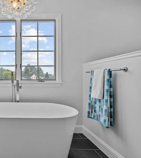 Remodeling Contractor Lancaster PA Bathroom renovation with standing tub