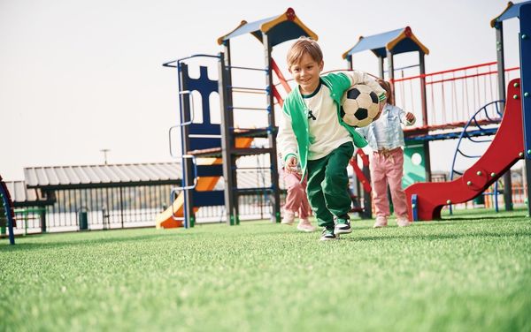 artificial grass for playground in cypress, ca