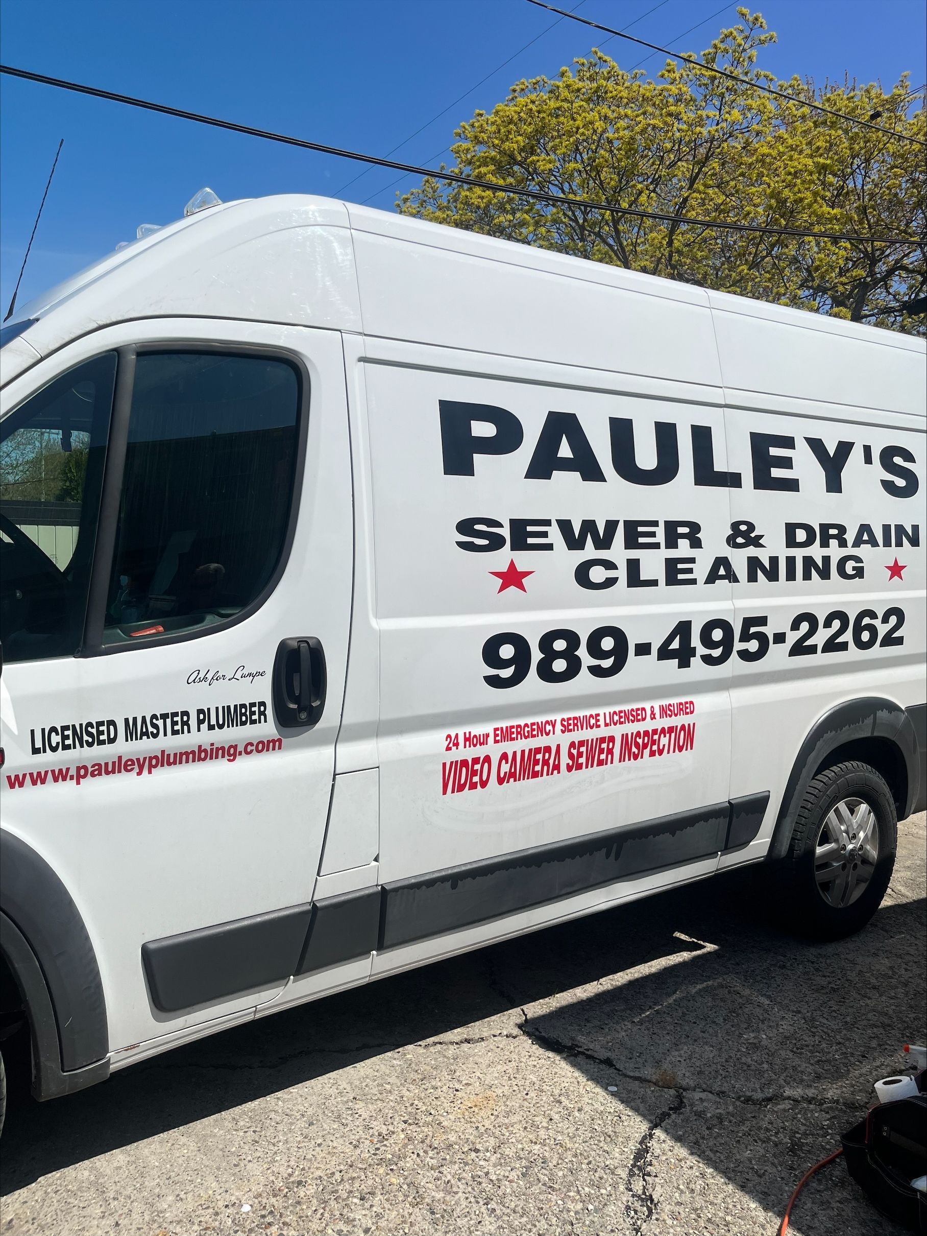 Company Van  — Taylor, MI — Pauley's Sewer & Drain Cleaning