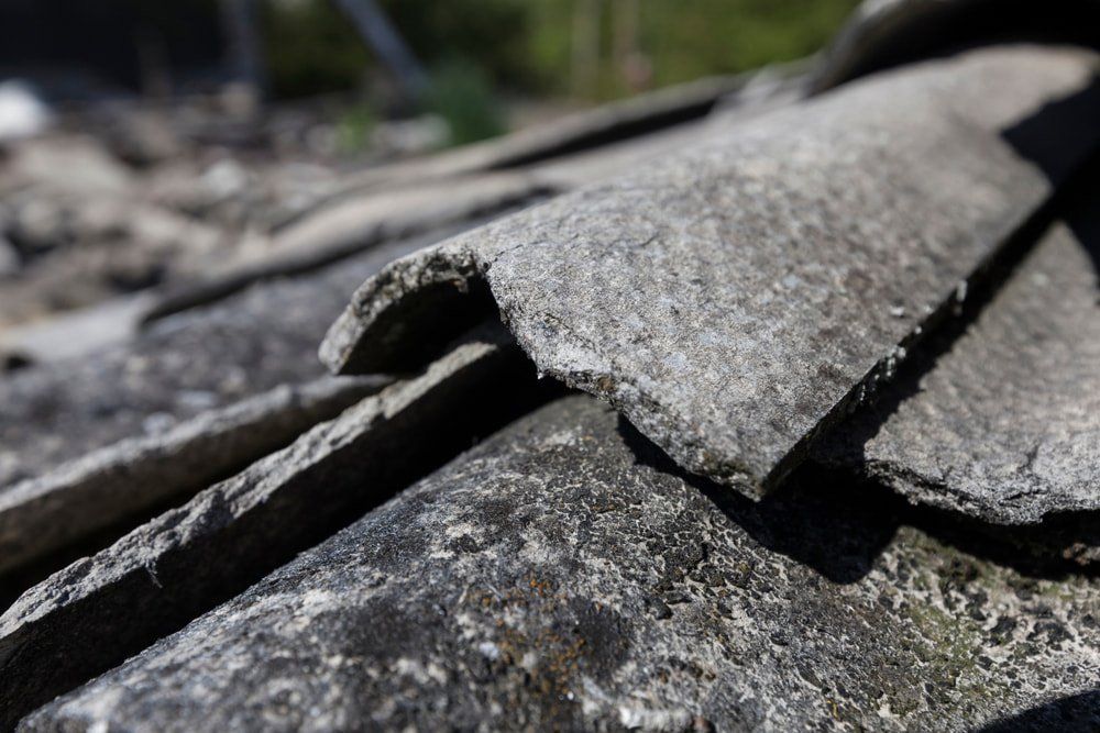 Corrugated Asbestos Cement Sheets — Asbestos Removal in Currajong, QLD