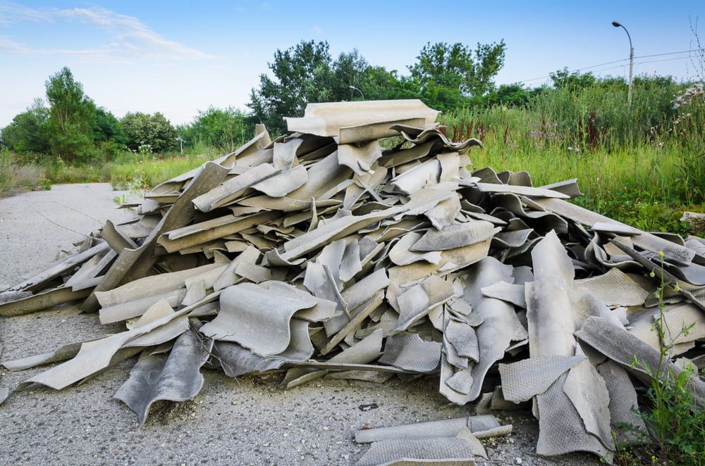 Damaged Asbestos — Asbestos Removal in Currajong, QLD