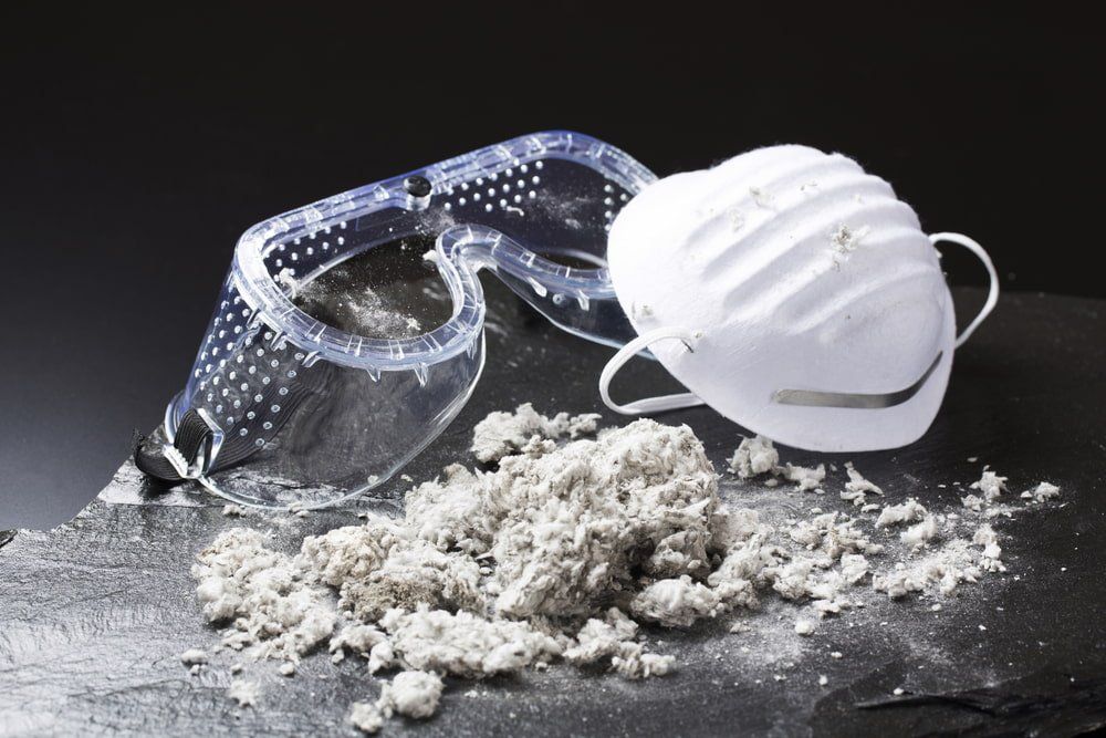 Mask and Goggles — Asbestos Removal in Currajong, QLD