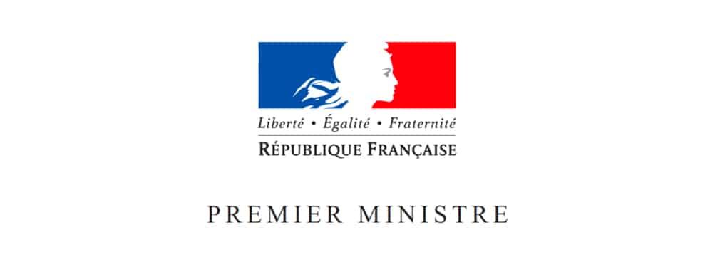 Le logo du premier ministre français