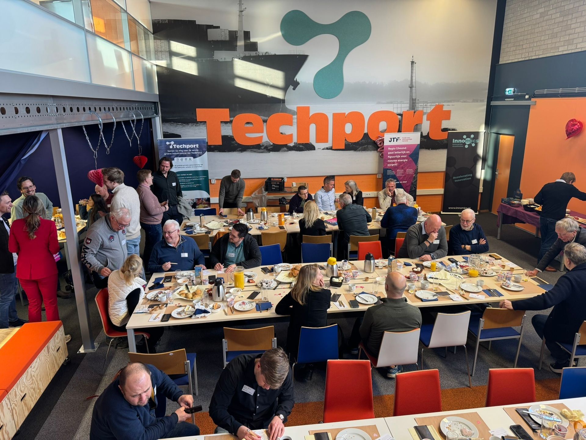 Techport Eindejaarscroissant: netwerken en inspiratie tijdens het ontbijt