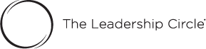 A black and white logo for the leadership circle