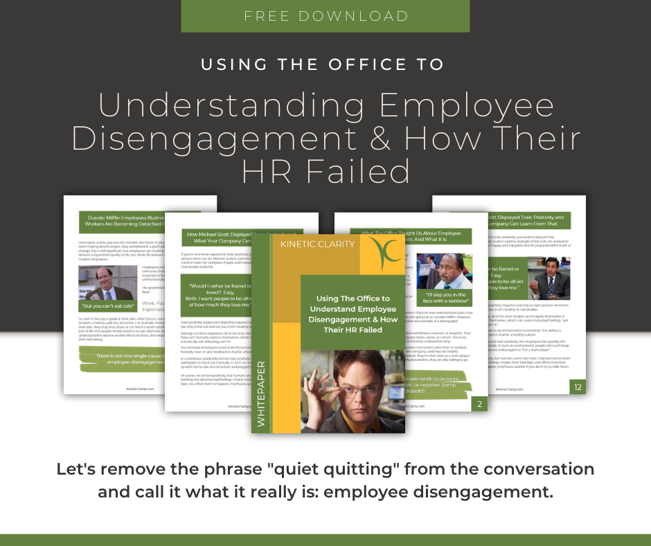 Employee Disengagement at the Office