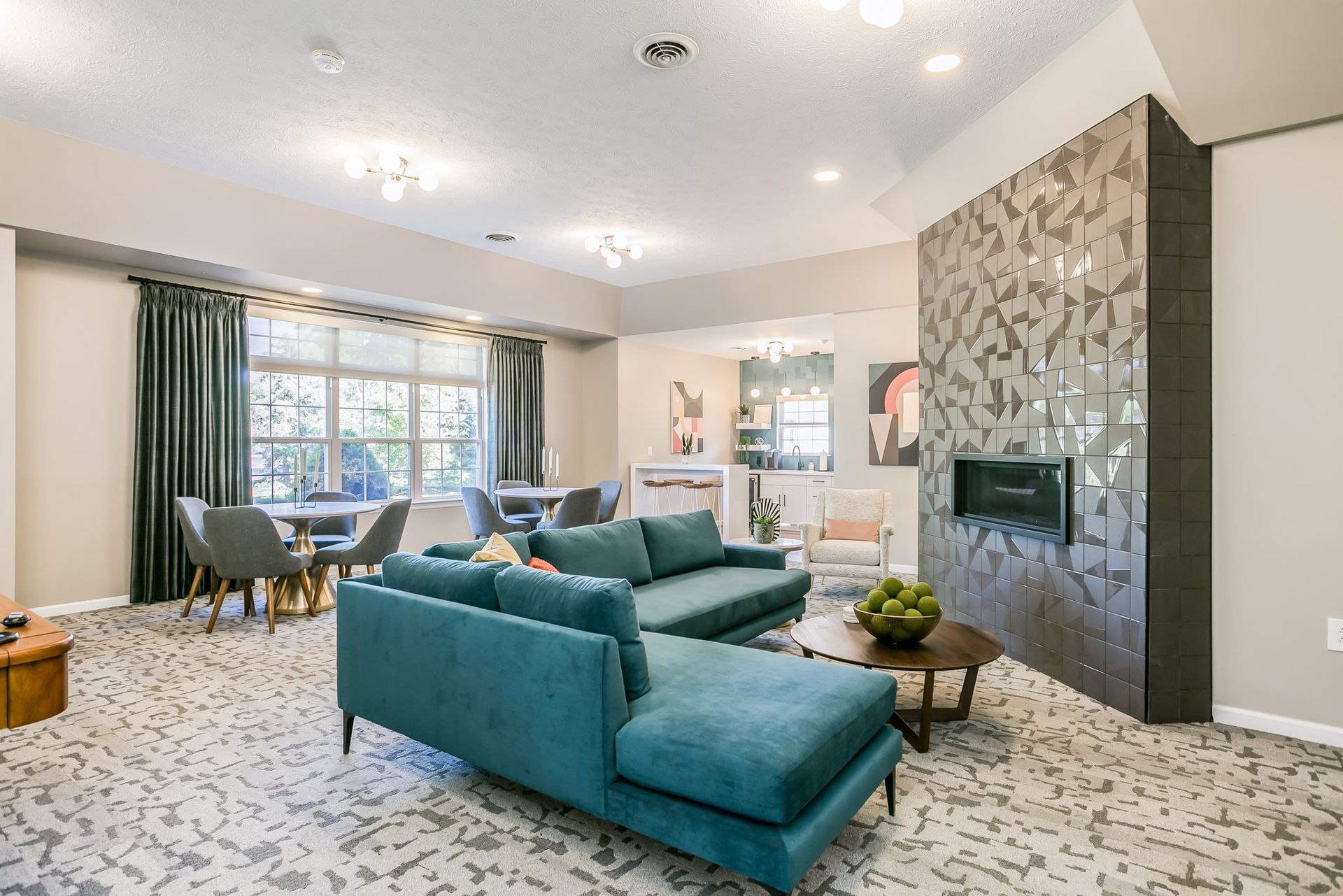 Clubhouse with Fireplace