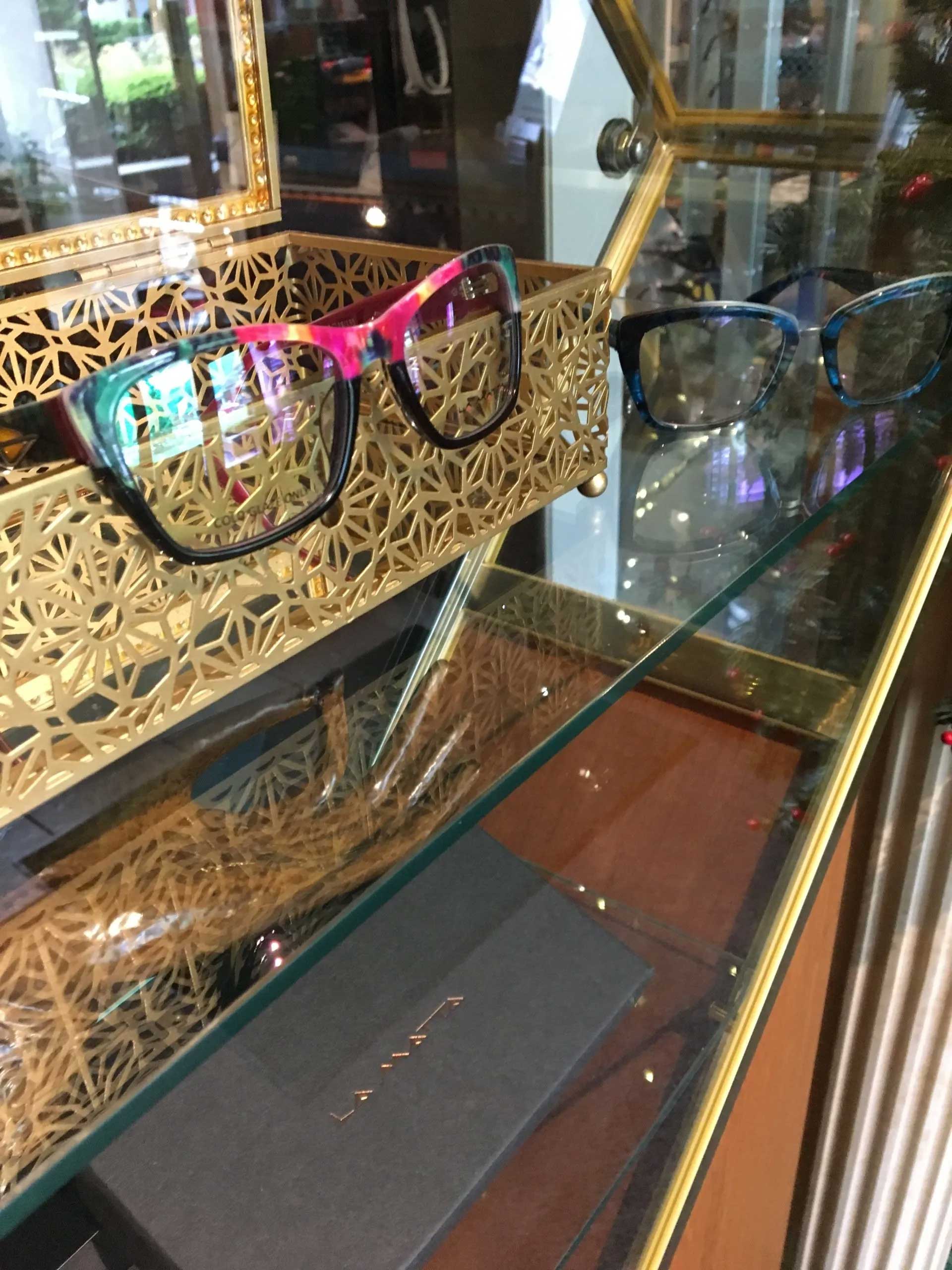 Pink And Black Colored Eye Glasses — Hendersonville, NC — Hendersonville Opticians