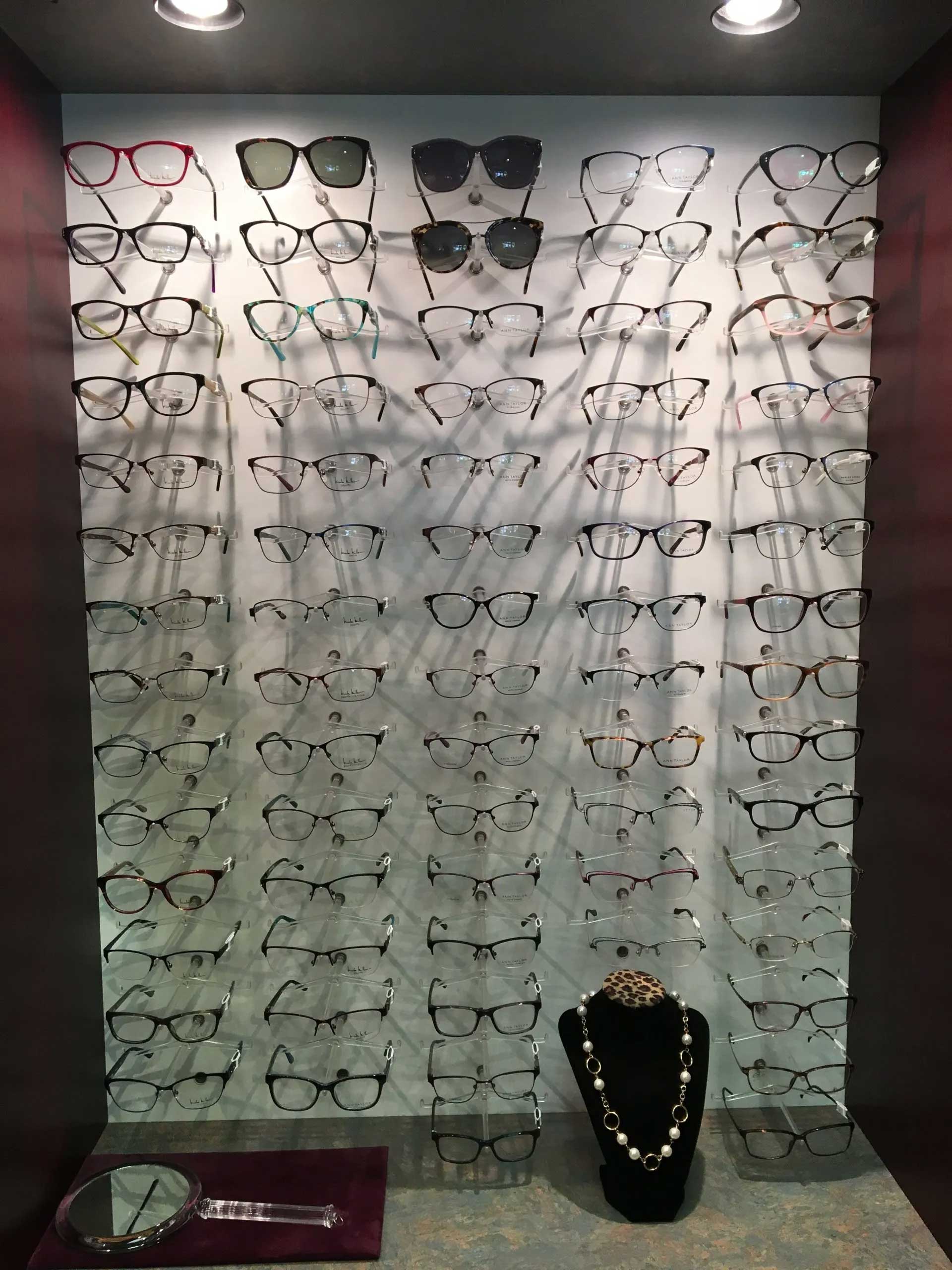 Eye Glasses On Display — Hendersonville, NC — Hendersonville Opticians