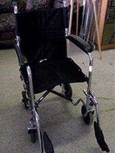 Black Wheelchair —  Rental And Decor For All Events in Corpus Christi, TX