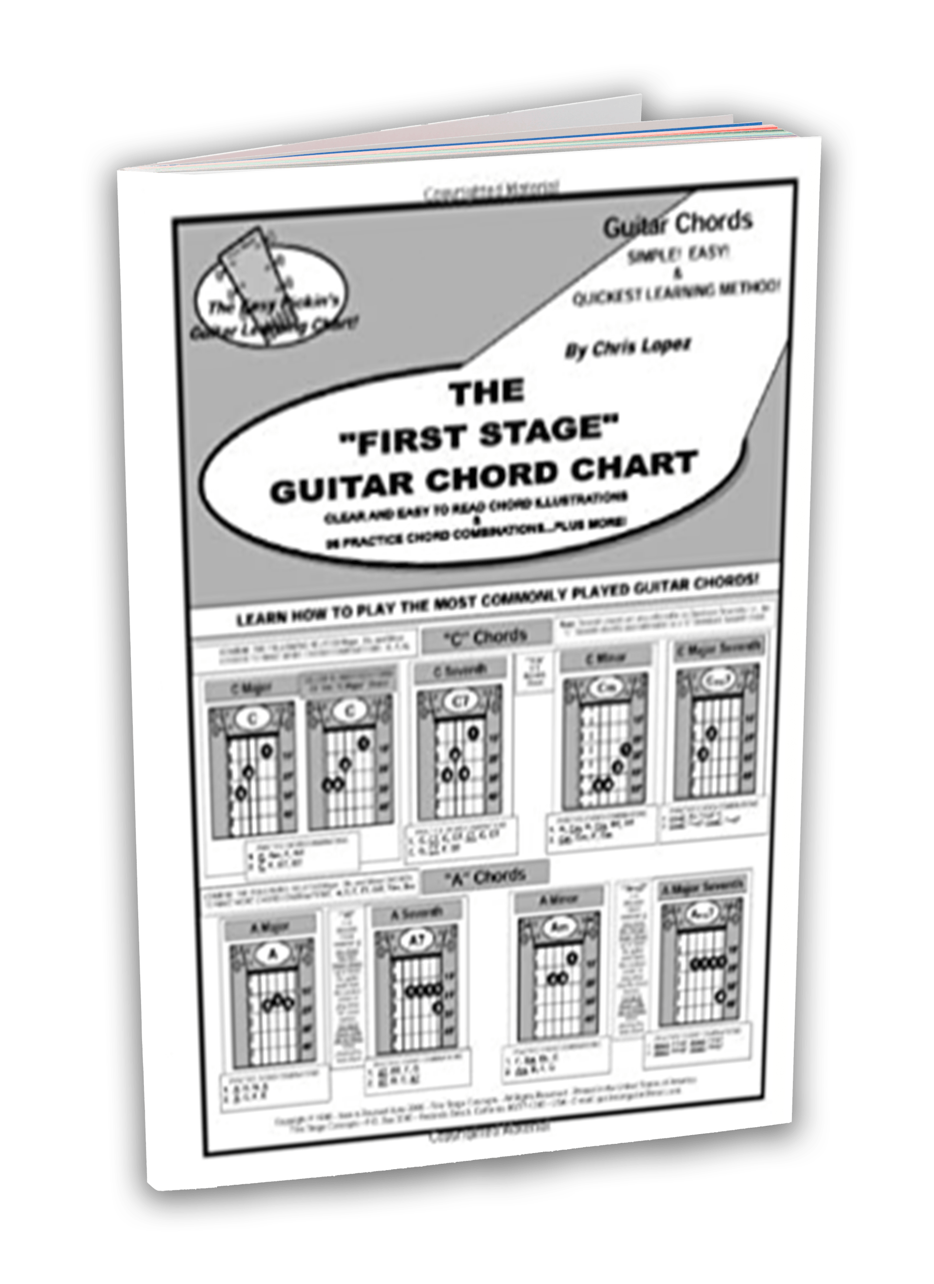 First Stage Guitar Chord Chart