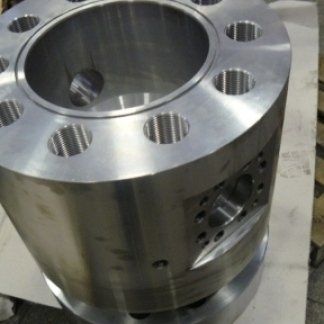 componente metallico di meccanica di precisione