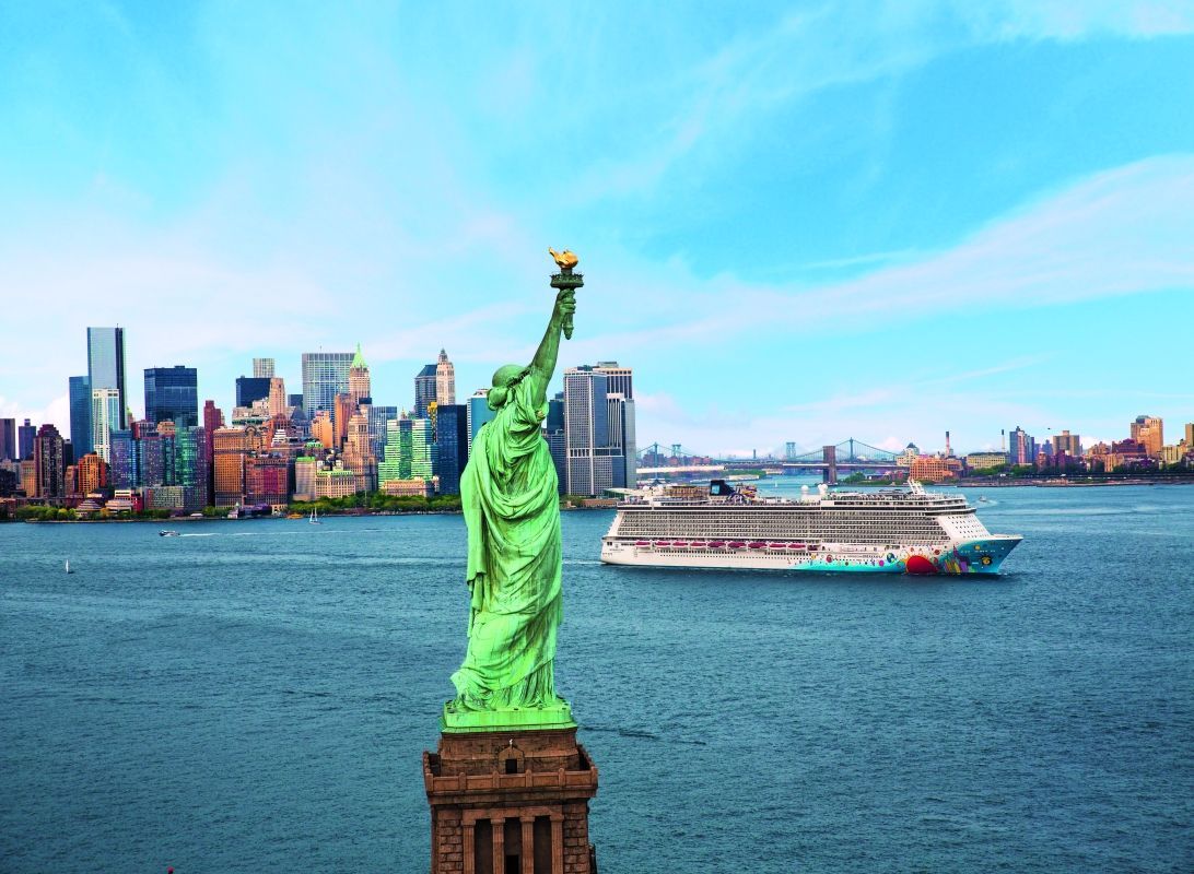 NCL Norwegian Breakaway departing from New York