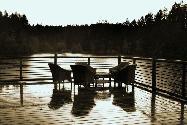 A look at a lakeside custom deck we built here in Upstate New York