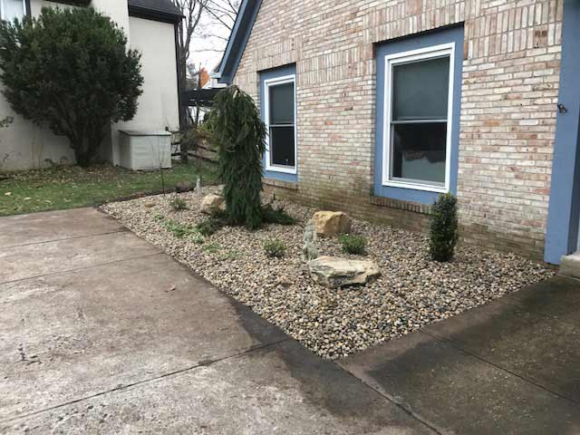 Residential landscaping