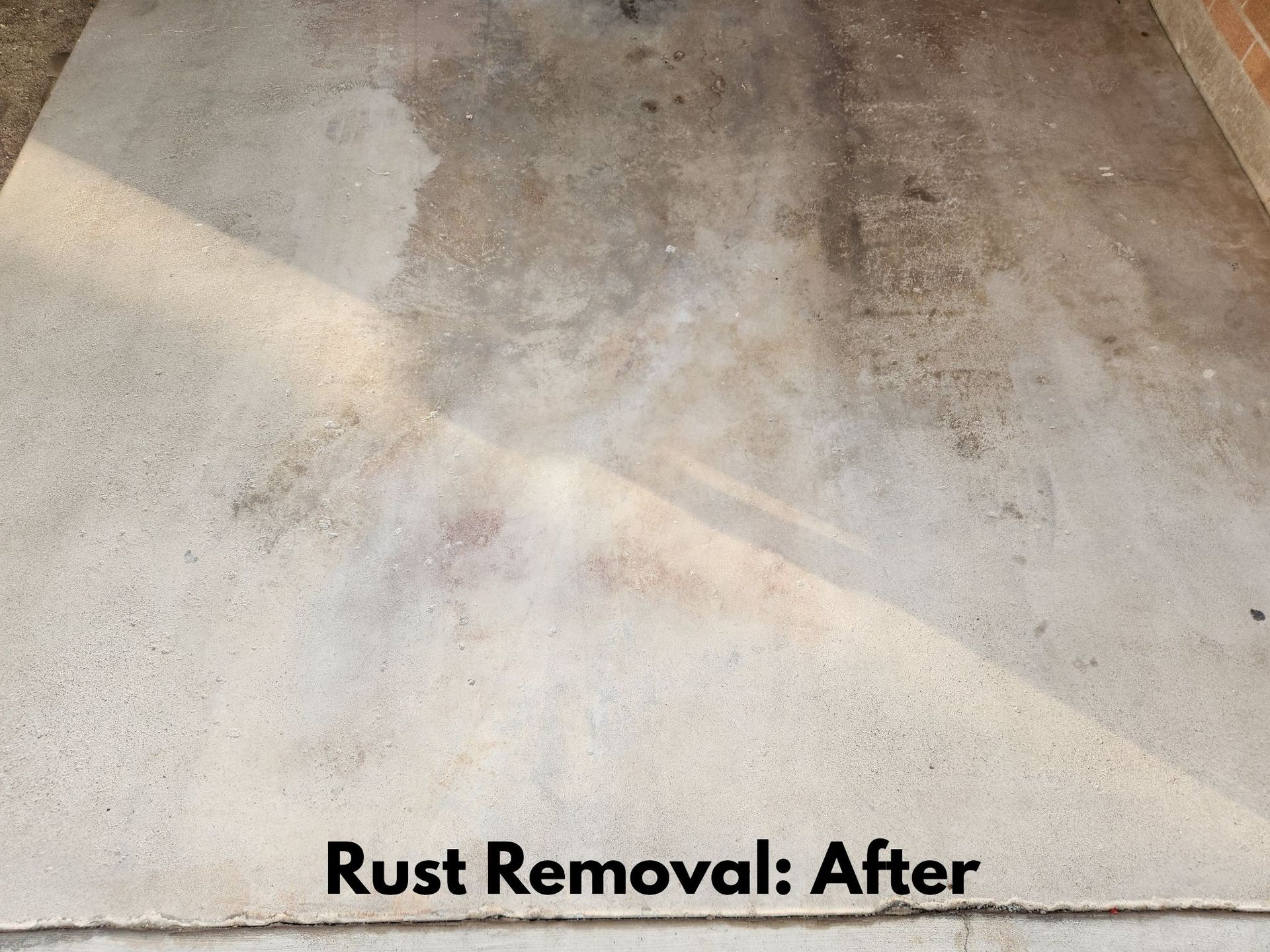 Rust Removal After — Tucson, AZ — MJ's Pressure Washing