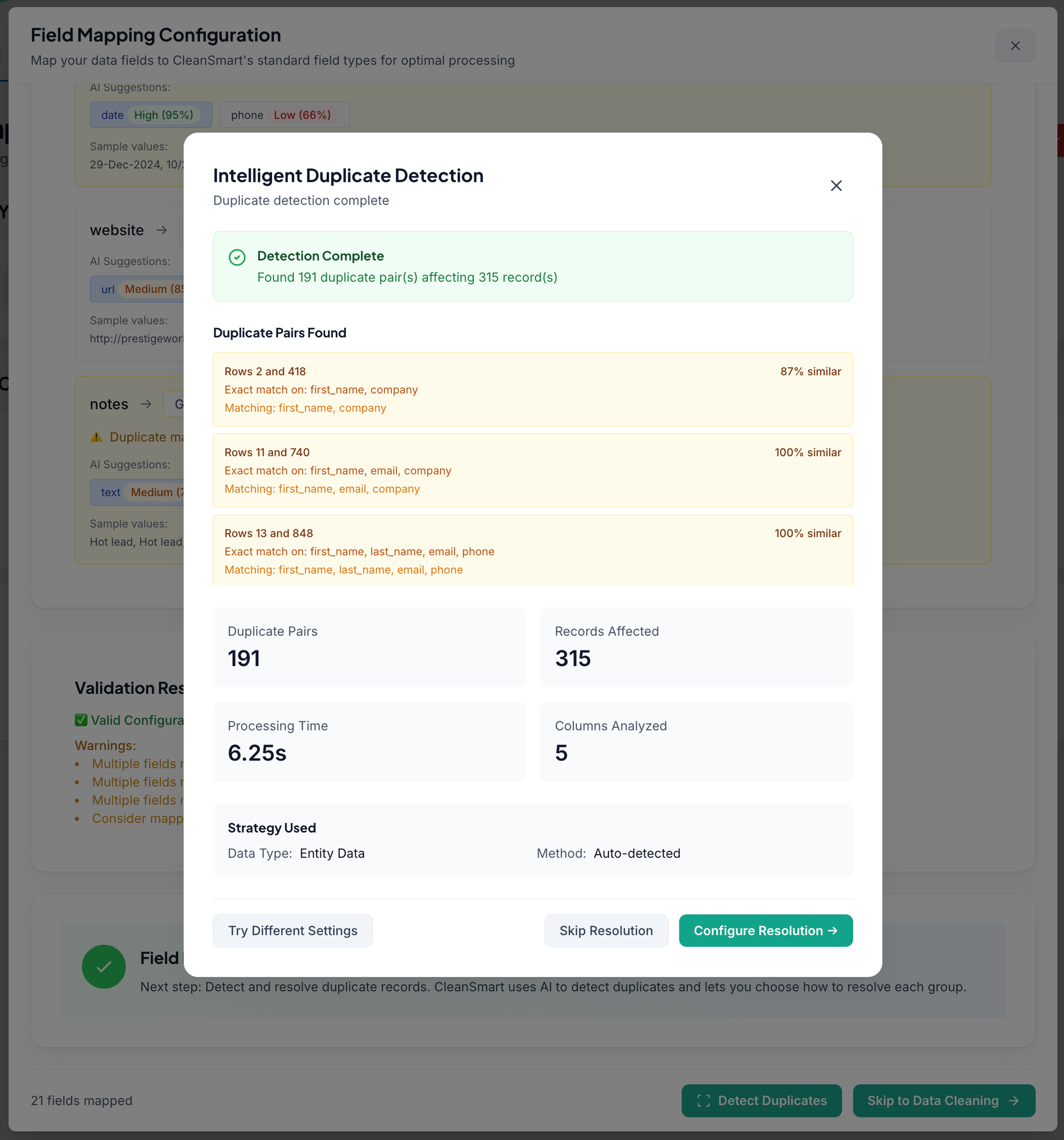 Click to Enlarge A user interface window shows project performance, displaying data points and stats in a dashboard.