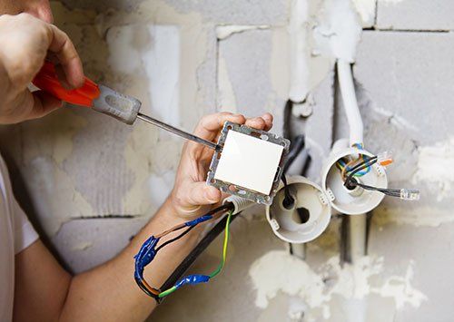 Electrician Working - Electric Contractors in Denville, NJ