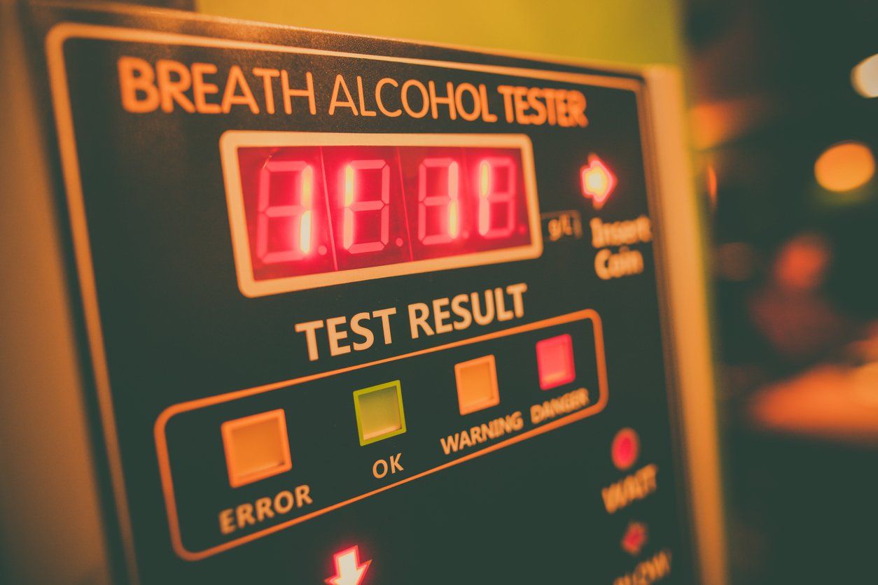 A breath alcohol tester can help answer the question 