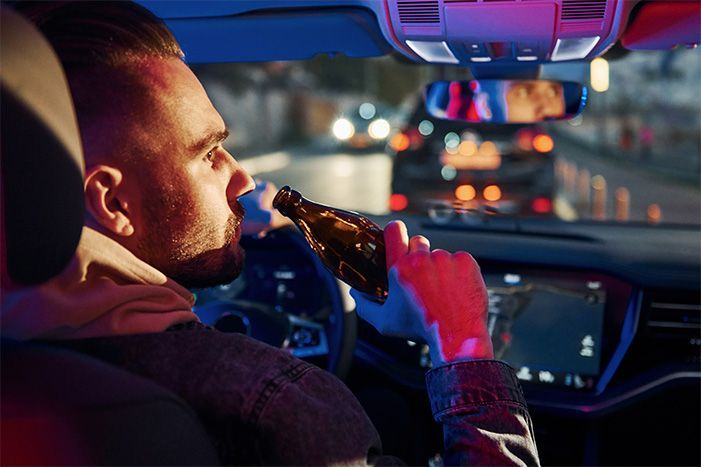 a drunk driver in New Orleans