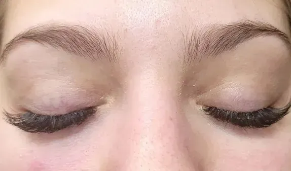 Lady with Brown Eyelashes — Newtown, PA — Bally Beauty