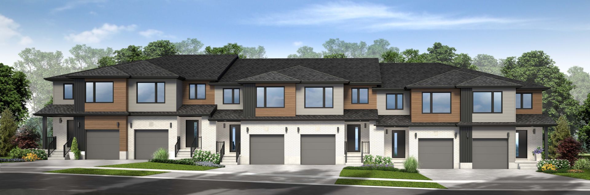 Freehold Townhouses in Arlington Meadows Community in Paris ON