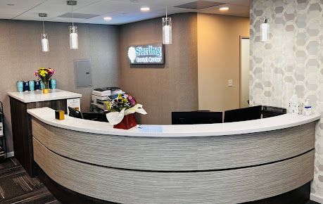 front desk area of Sterling Dental Center in VA