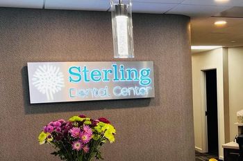 front desk area of Sterling Dental Center in VA