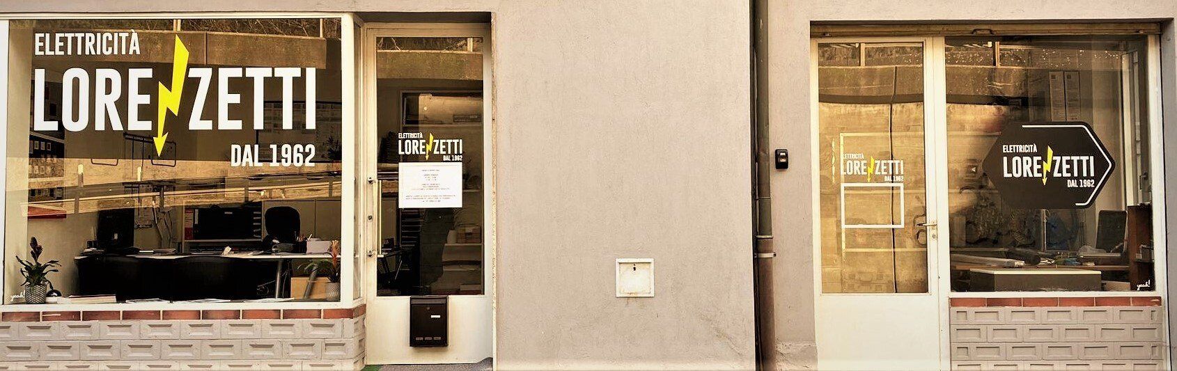 entrata elettricità lorenzetti a Paradiso